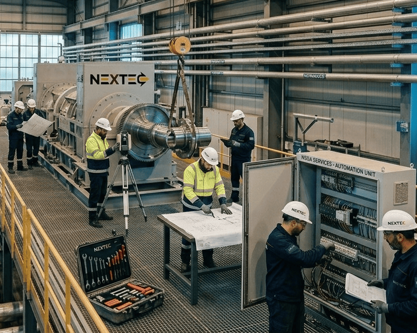 Installation industrielle NEXTEC