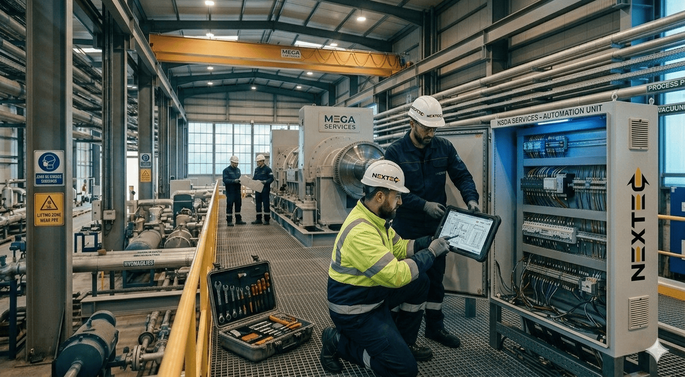 Maintenance d'équipement industriel